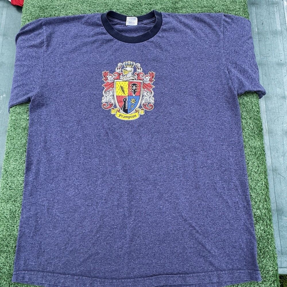 Peter Frampton 2004 Tour T Shirt Vintage Band Tee Mens XL USA Heather Blue